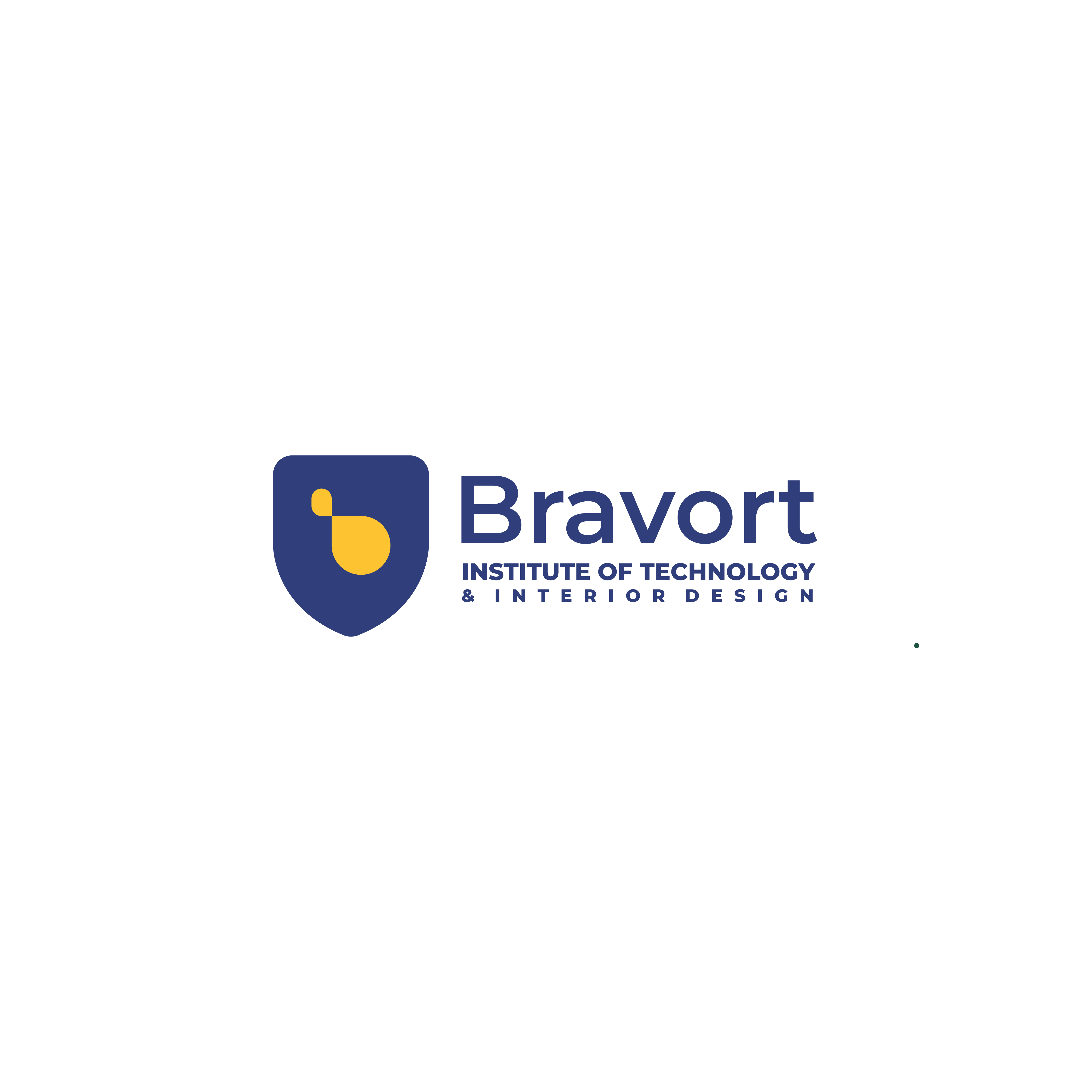 Bravort_Primary Logo Yello BG